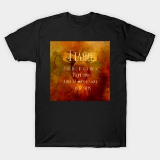 FLAME for the birth of a Nephilim. Shadowhunter Children's Rhyme T-Shirt